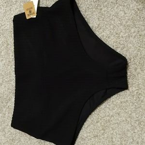 Women's High Waist Bikini Bottoms Never Worn